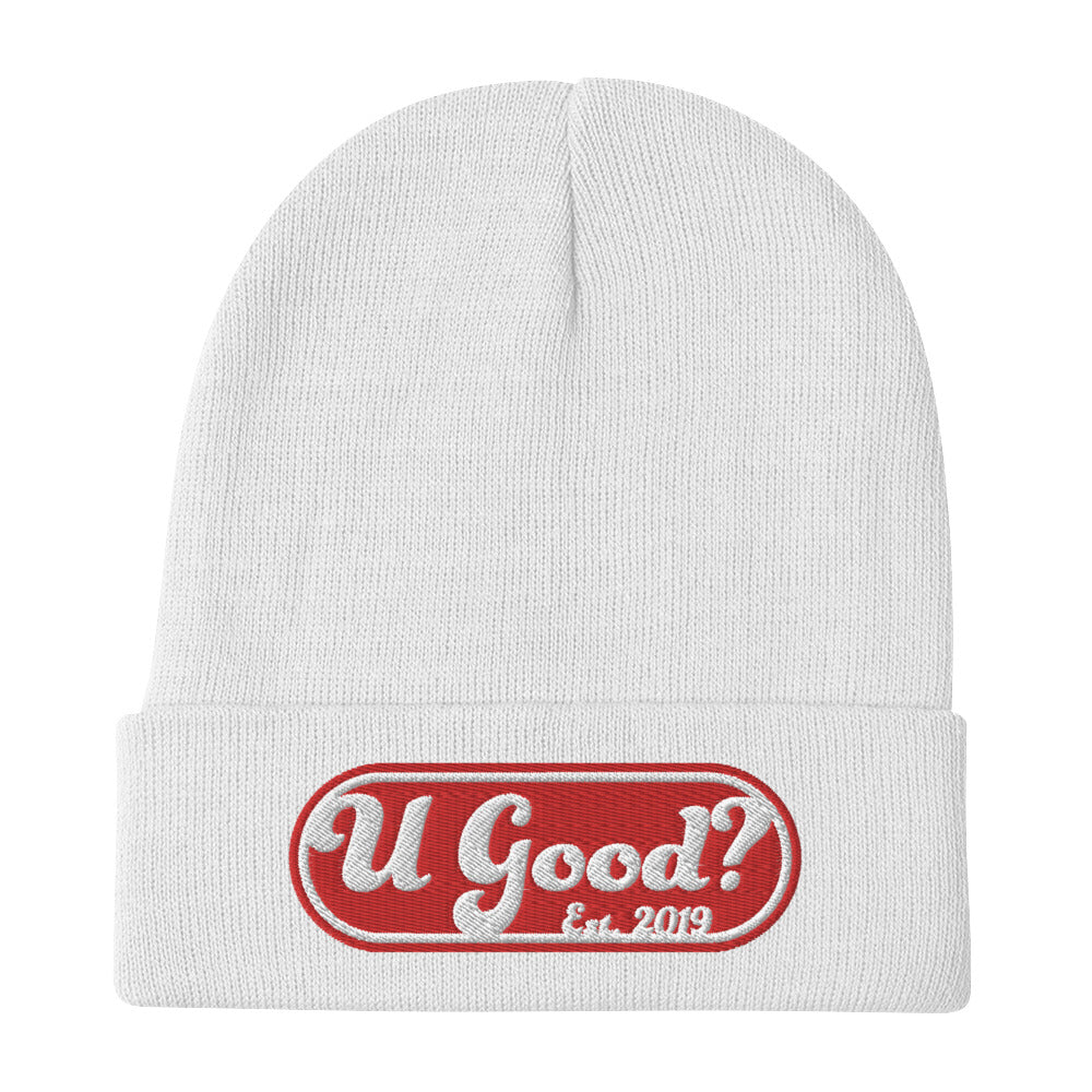 The Pill Embroidered Beanie