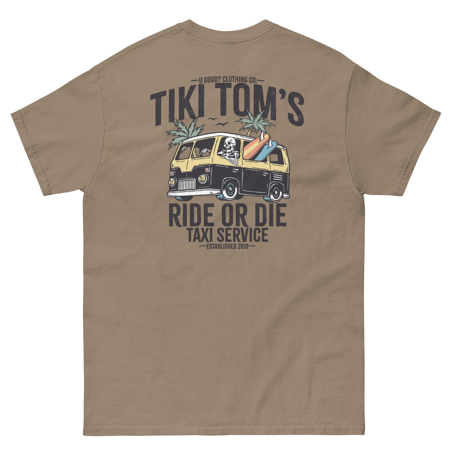 Tiki Tom's Taxi Service Tee