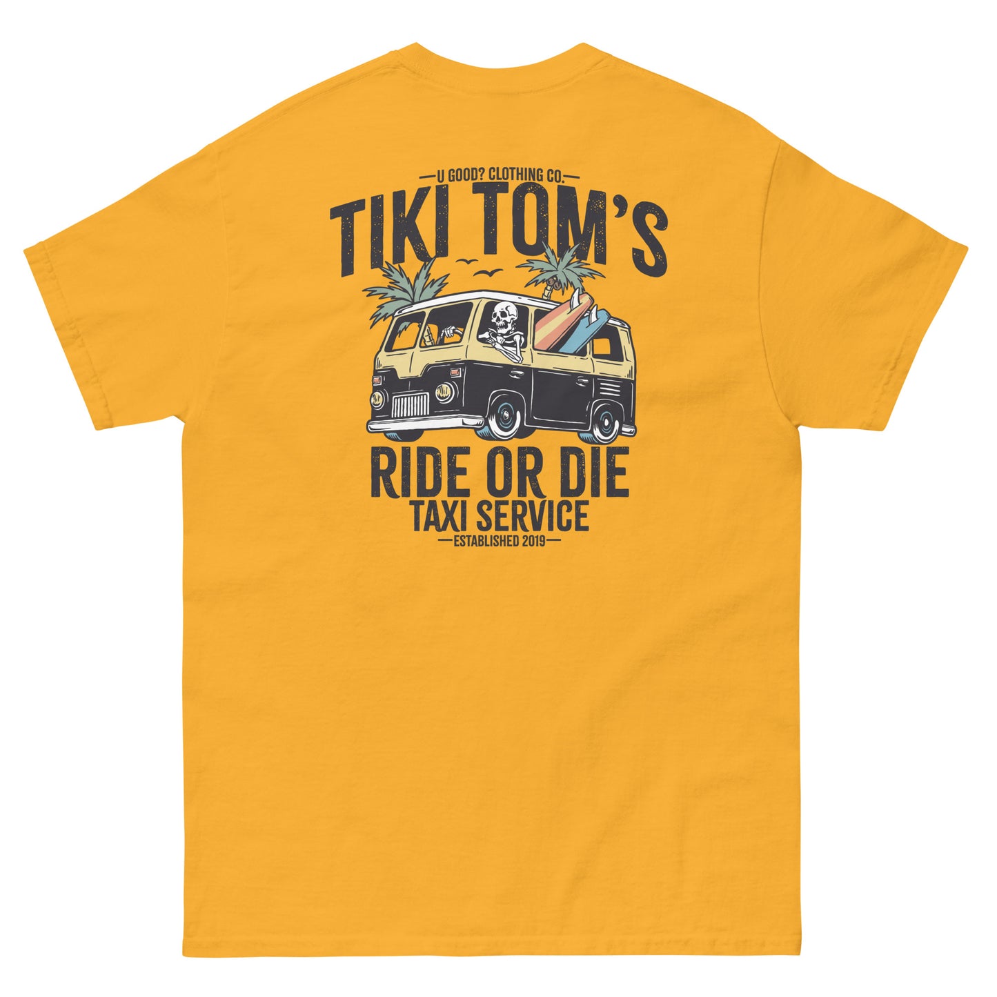 Tiki Tom's Taxi Service Tee