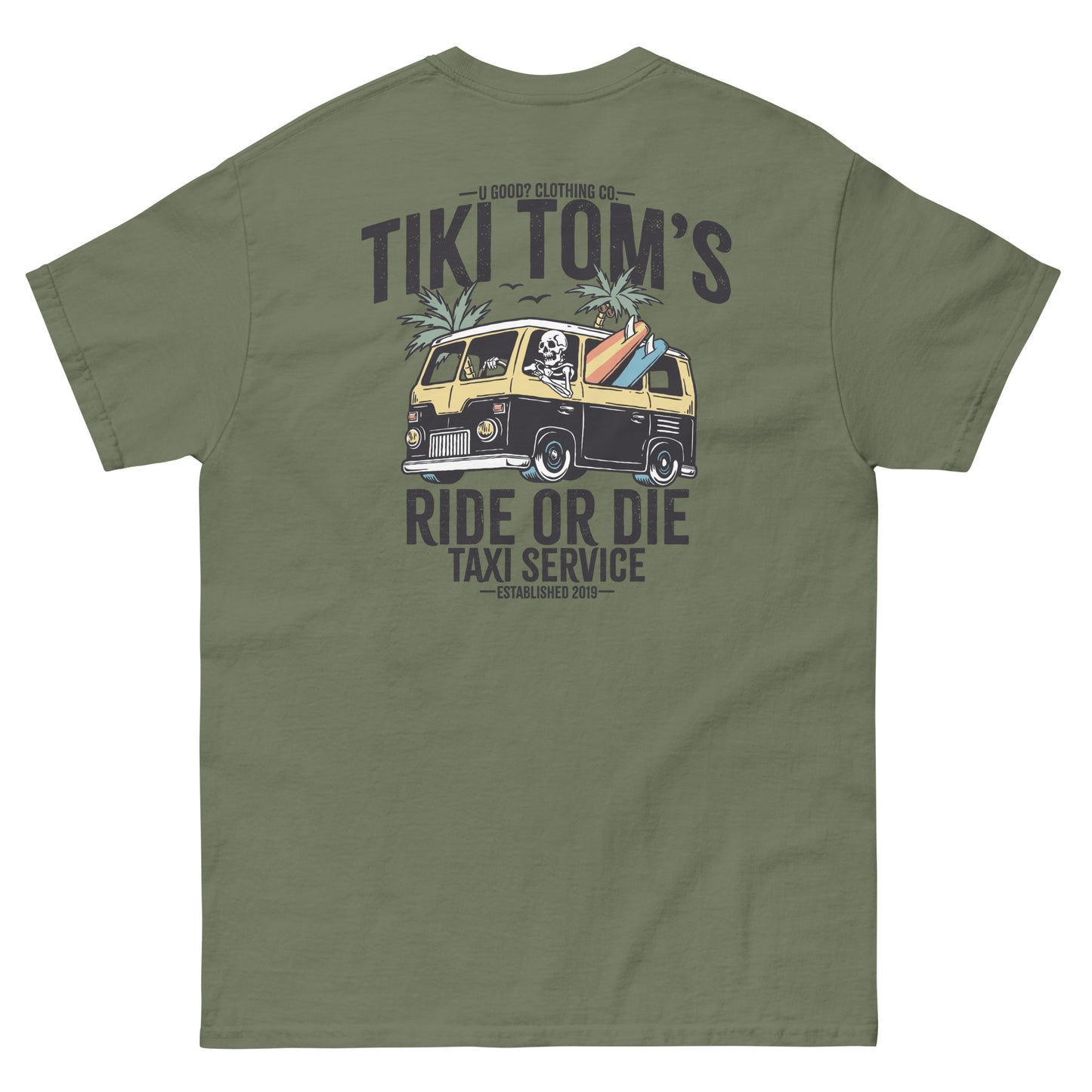 Tiki Tom's Taxi Service Tee