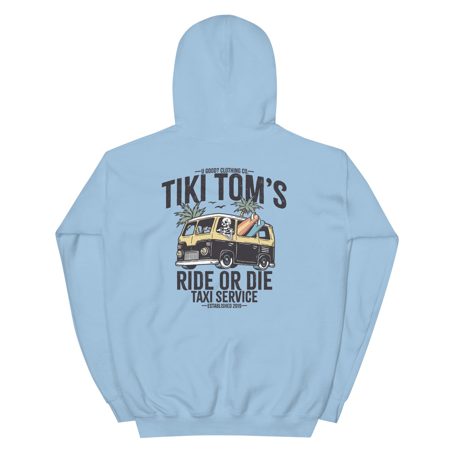 Tiki Tom's Taxi Service Hoodie