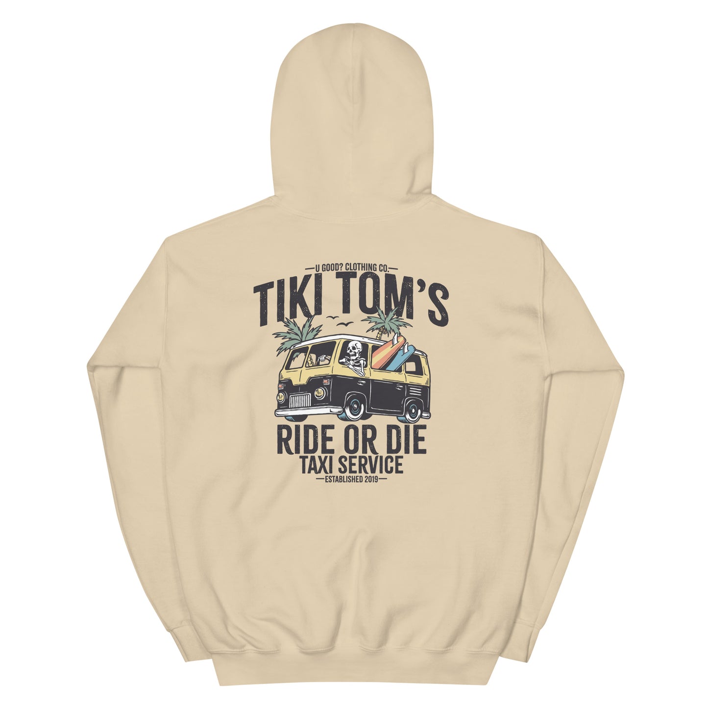 Tiki Tom's Taxi Service Hoodie