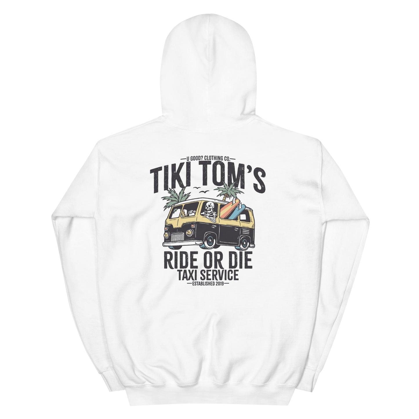 Tiki Tom's Taxi Service Hoodie