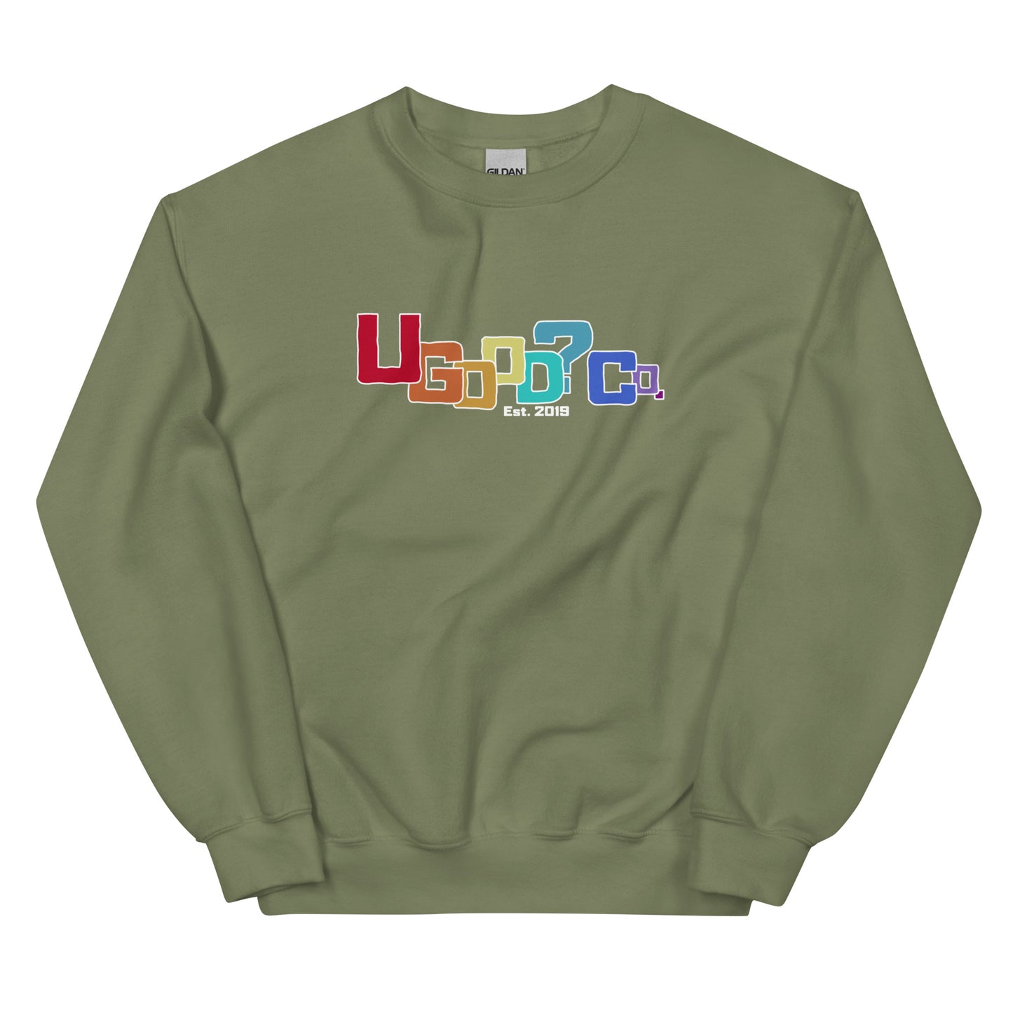 Rainbow Logo Crewneck