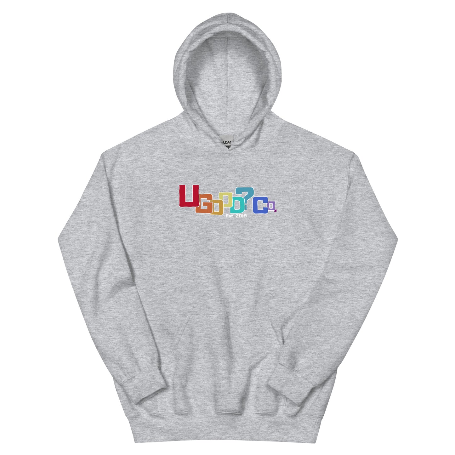 Rainbow Logo Hoodie